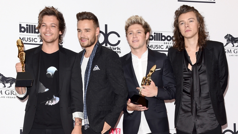 One Direction's Louis Tomlinson, Liam Payne, Niall Horan and Harry Styles