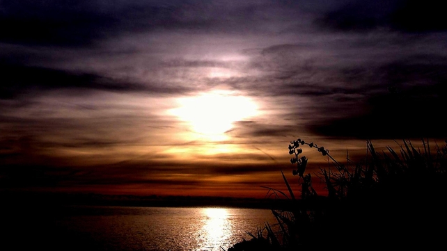 The sun rises in Greystones, Co Wicklow (Pic: Brian Keeley)