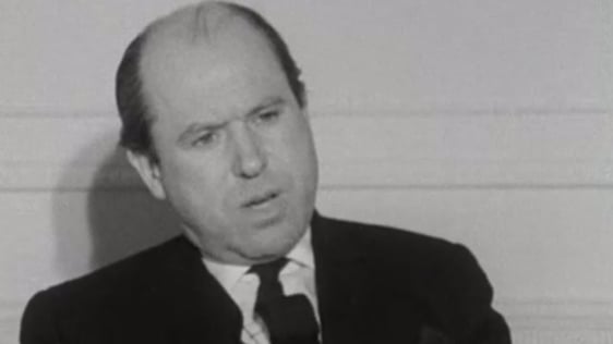 The Northern Ireland Chief Whip Roy Bradford talks to RTÉ reporter Ronnie Turner about the Cameron …