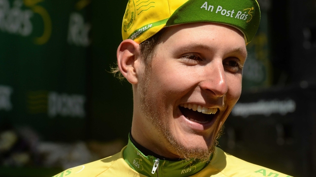 Postlberger enjoying his moment ahead of the battle that is stage 3