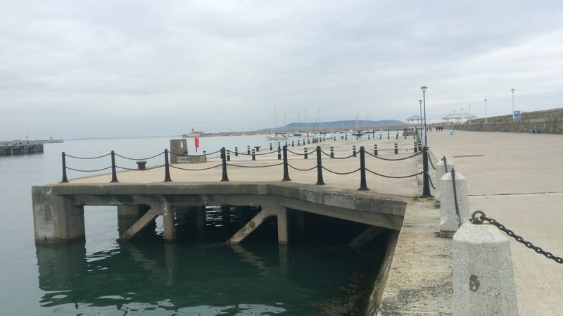 Dún Laoghaire Pier is visited by more than one million people annually