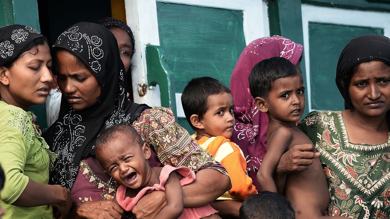 The boat carrying hundreds of Rohingya migrants has not been heard of since Saturday