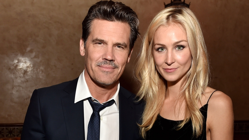 Josh Brolin and Kathryn Boyd