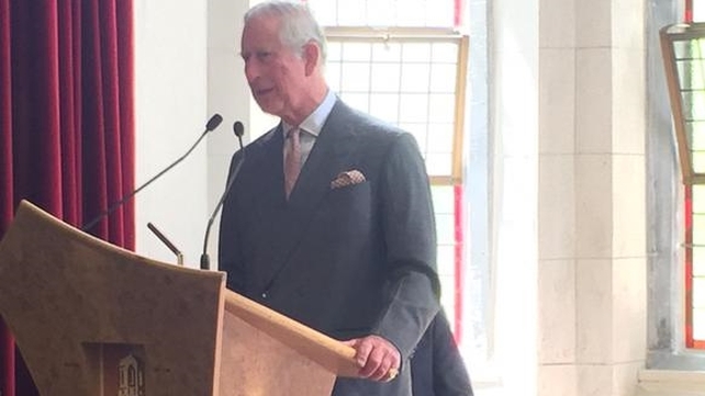 Prince Charles tells an audience at NUI Galway he is overwhelmed by the welcome he has received in the west