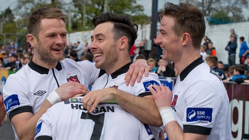 Dundalk lead the Premier Division by four points, and have a game in hand