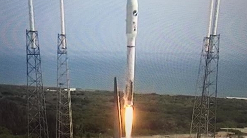 The Atlas V rocket carrying the LightSail has lifted off from Cape Canaveral