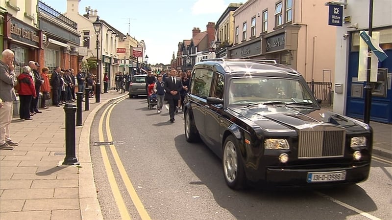 Ana Hick's funeral was held at the Church of the Assumption in Dalkey