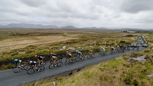 ... not that the riders had any time to admire it.