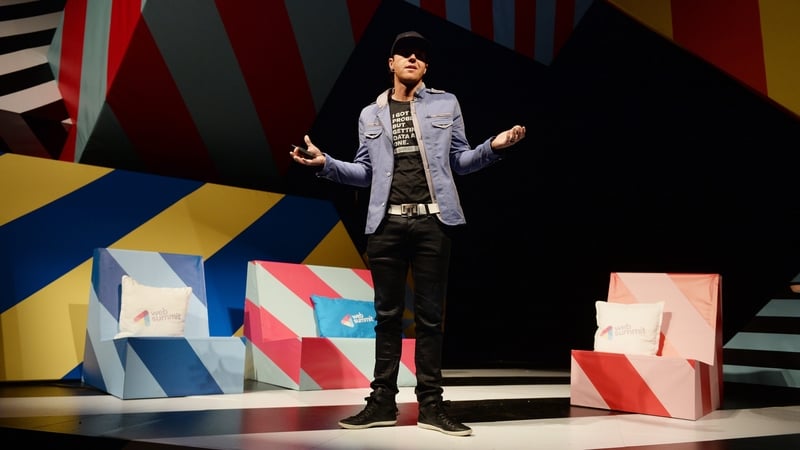 Qualtrics founder Ryan Smith at the Dublin Web Summit last year