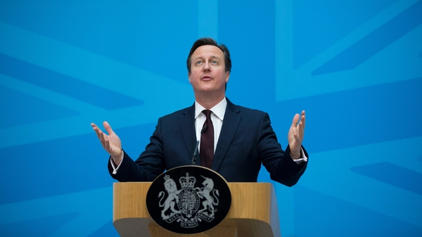 David Cameron backs staying in the EU as long as he can secure reforms such as controlling migration