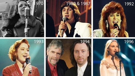 Ireland's Entries to the Eurovision Song Contest