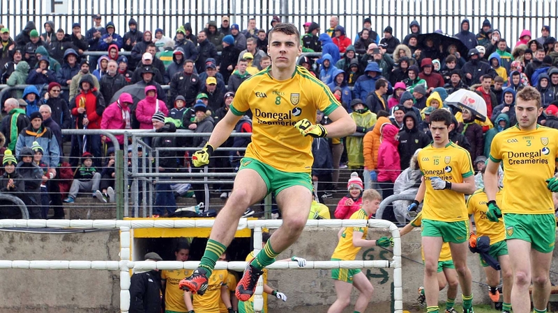 Donegal minor captain Michael Carroll