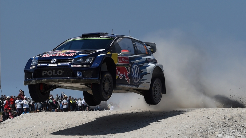 Jari-Matti Latvala leads the way in Portugal