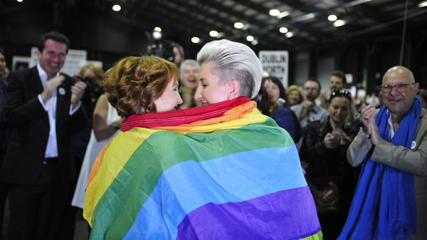 Early celebrations as the referendum looks set to be passed