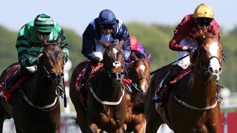 Pearl Secret ridden by George Baker(R) wins the betfred.com Temple Stakes