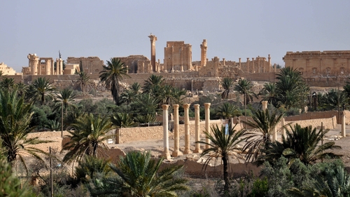 There are concerns over the fate of antiquities in Palmyra, as IS has previously destroyed heritage sites in areas under its control in Iraq