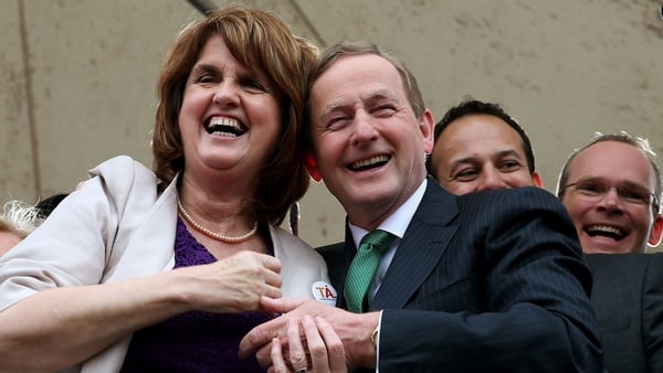 Talks between Joan Burton's Labour and Enda Kenny's Fine Gael are ongoing given that the parties meet regularly as partners in the caretaker government