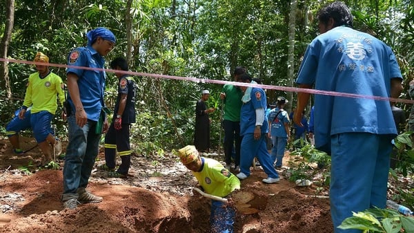 Malaysian police said earlier this week that a total of 139 grave sites had been found