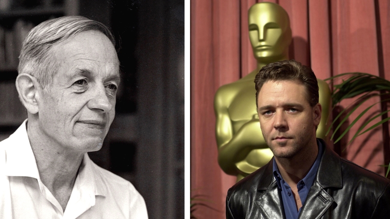 John Forbes Nash Jr was portrayed in A Beautiful Mind by Russell Crowe