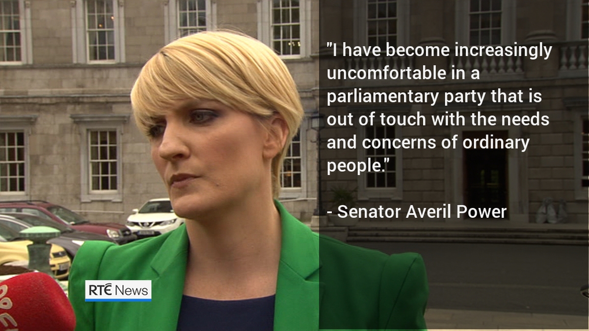 Averil Power quits Fianna Fail