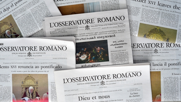 The Vatican newspaper reported of 'a challenge for the whole Church'