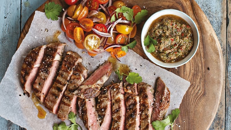 Neven Maguire's Rib-eye Steak with Chimichurri