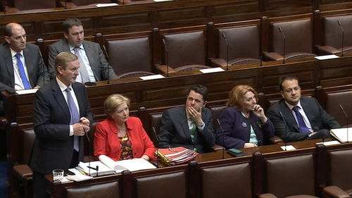 Enda Kenny said that he does not believe the Dáil should be 'rushed'