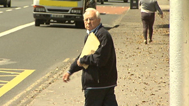 Patrick O'Brien replied 'no comment' to each of the alleged offences