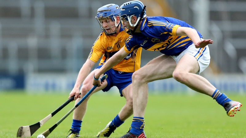 Clare's Podge Collins and Tomas Hamill of Clare in 2013