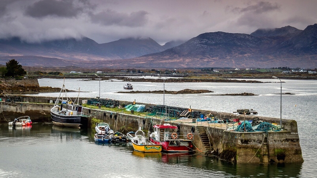 A view from the harbour in Roundstone in Connemara, Co Galway (Pic: Catherine Walsh)