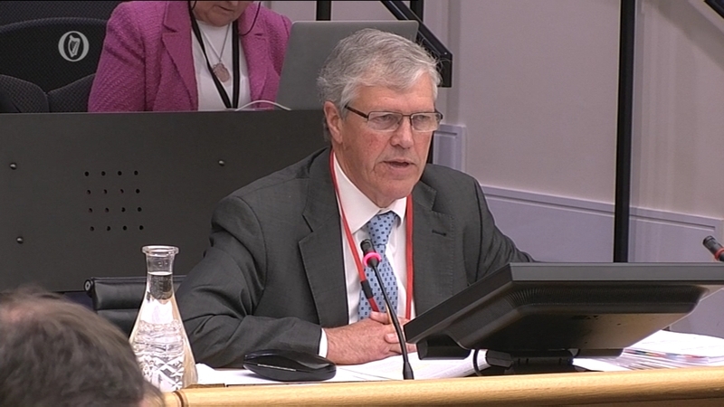 Tony Grimes was speaking at the banking inquiry today
