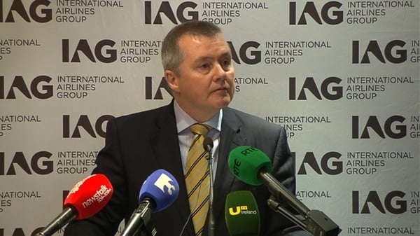 AG boss Willie Walsh said the lack of political progress around Brexit is frustrating and has dampened consumer demand
