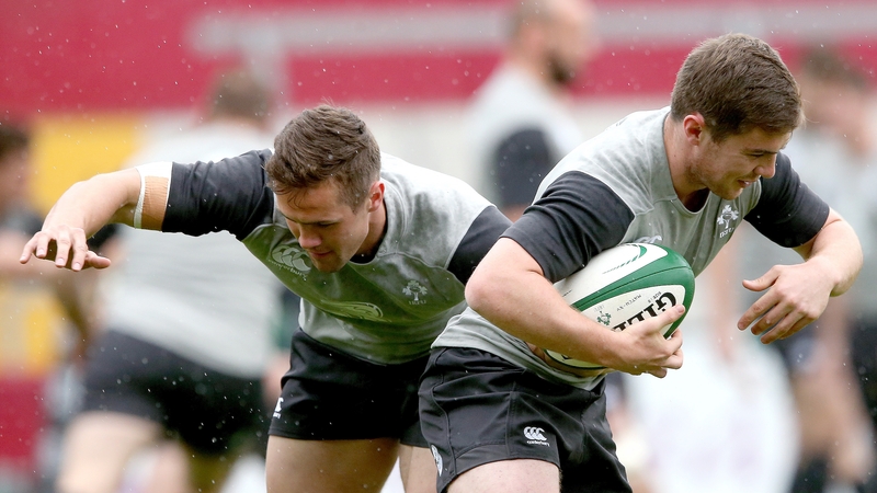 Uncapped Leinster men Colm O'Shea and Luke McGrath are two of five uncapped players in the Ireland squad to face the Baa-Baas