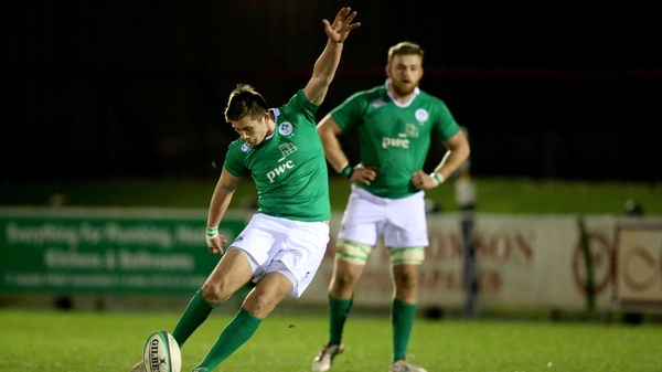 A back injury keeps Ross Byrne out of the World Rugby U20 Championship