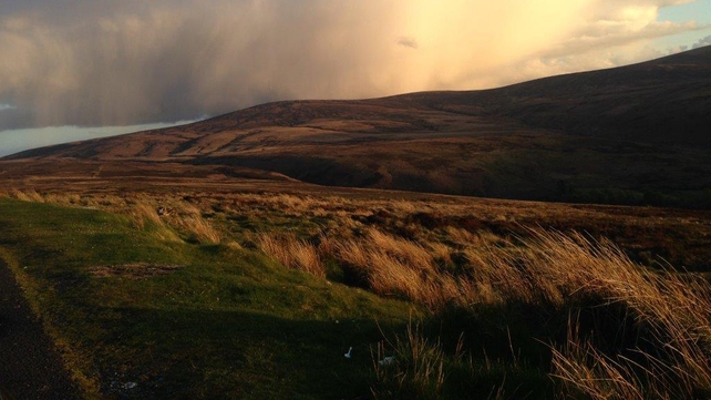 A view of the Dublin Mountains (Pic: Dave Wright)