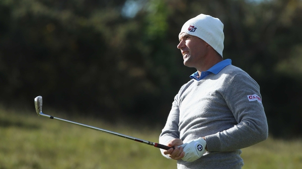 Padraig Harrington is one shot off the lead