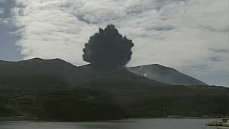 The island's residents are being evacuated