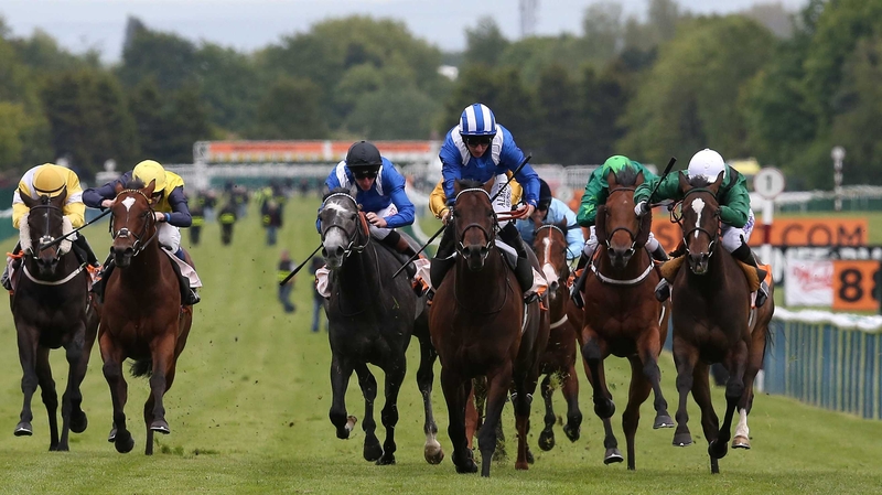 Adaay came with a well-timed challenge down the centre under Paul Hanagan