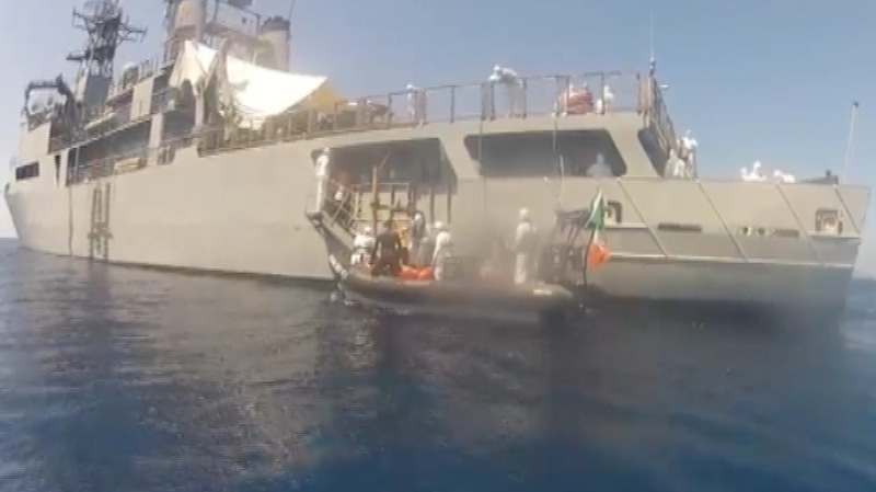 The Defence Forces carried out three rescue missions over the space of 24 hours yesterday