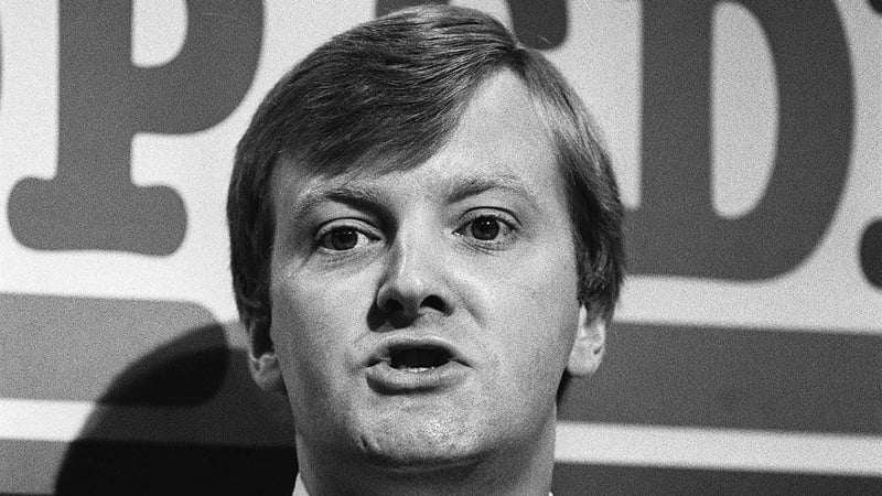 Charles Kennedy, pictured in 1987, served as an MP for 32 years