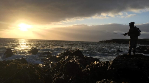 A fisherman in Brandon, Co Kerry (Pic: Eoghan Lynch)