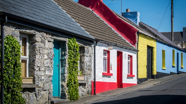 Cottages in Cong, Co Galway (Pic: Larry Morgan)
