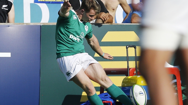 Tomás Quinlan held his nerve to get Ireland off to a winning start in Italy