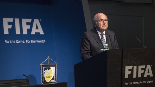Sepp Blatter has called an extraordinary FIFA congress "as soon as possible" to elect a new president