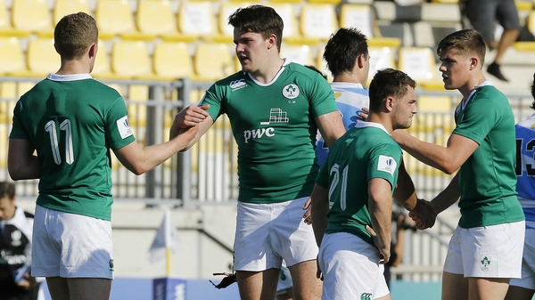 Ireland U20s have won both their World Cup Pool C games, as have New Zealand