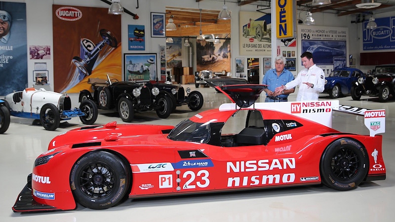 Leno said he felt "excited about the brand” and that he realised Nissan is "thinking on a different level"