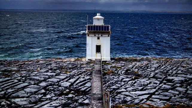 The lighthouse in Blackhead, Co Clare (Pic: Peter O'Toole)