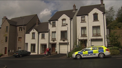 Police are investigating the sudden deaths of a man and a woman in Co Antrim