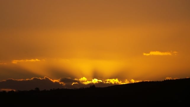 Sunset over Barnesmore Gap, Co Donegal (Pic: Ruth McGroary)