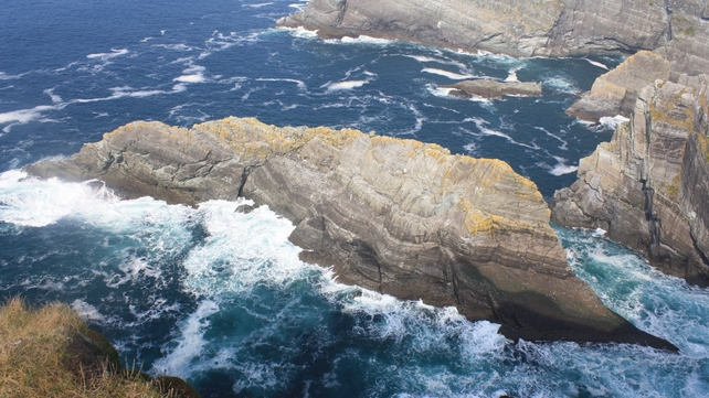 The cliffs at Foilnageragh, beyond Portmagee village in Co Kerry (Pic: James Grandfield)